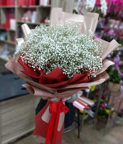 Букет цветов из: Гипсофила в Тахтамукайском