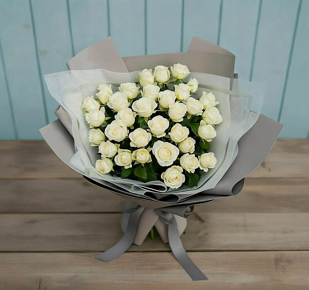 Букет Белоснежная нежность в Тахтамукайском