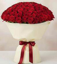Букет 101 Красная роза Милано в Тахтамукайском