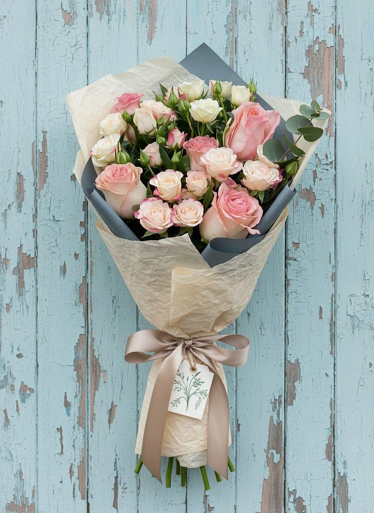 Букет цветов из: Розы в Тахтамукайском