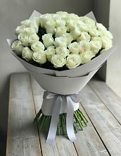 Букет 35 Белых роз #REPLACE_PRED# Тахтамукайском