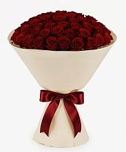 Букет 101 Бордовая роза Блэк Бакарра в Тахтамукайском