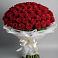 Букет 101 Красная роза Блэк Мэджик в Тахтамукайском