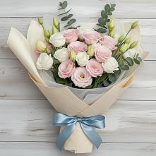 Букет цветов из:  Лизиантусы #REPLACE_PRED# Тахтамукайском