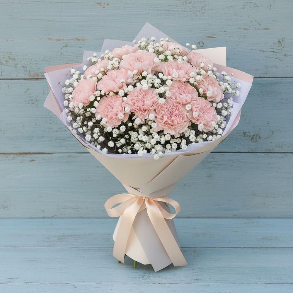 Букет цветов из: Гвоздики в Тахтамукайском