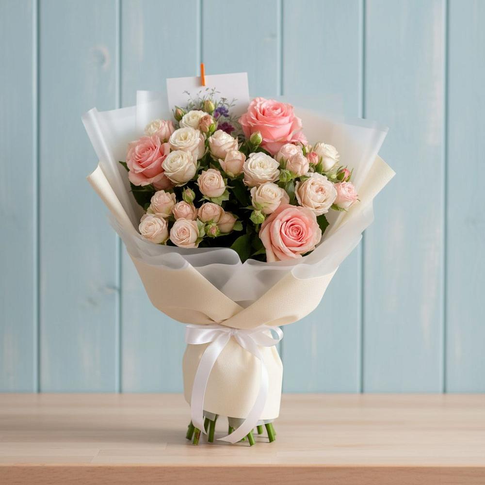 Букет цветов из: Розы в Тахтамукайском