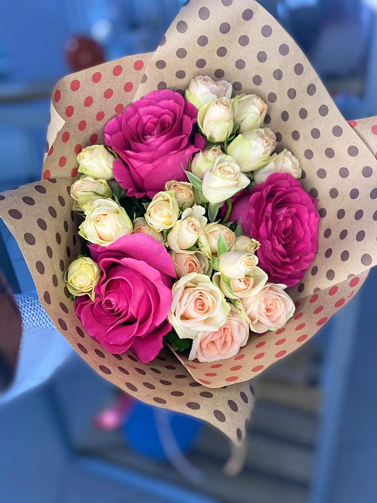 Букет цветов из: Розы в Тахтамукайском