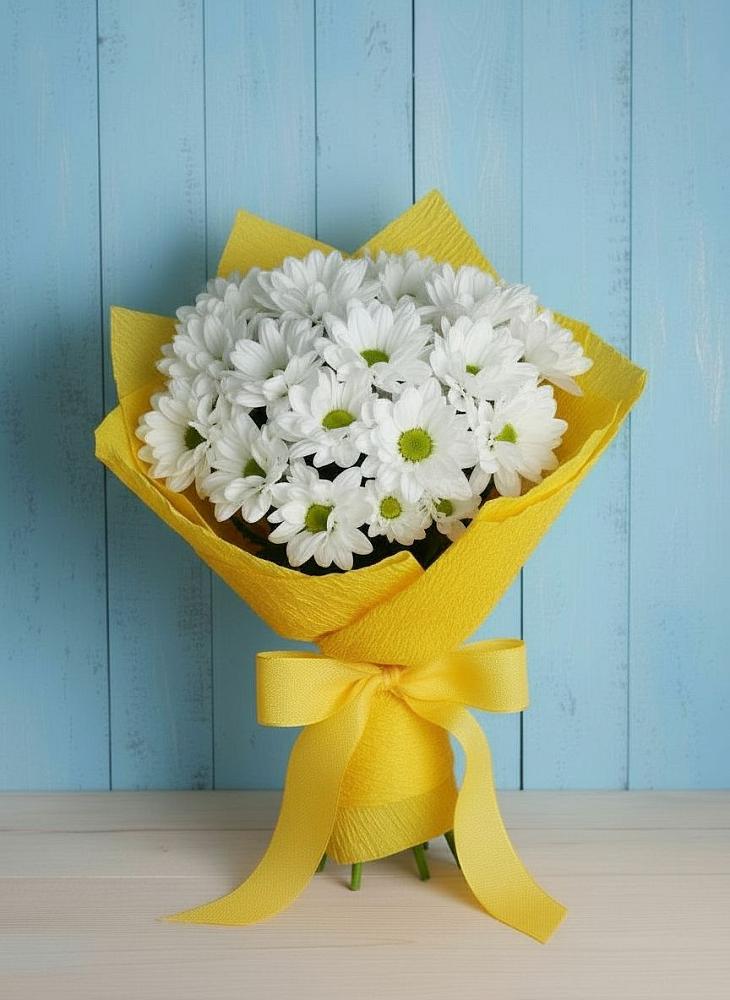 Букет цветов из: Хризантемы в Тахтамукайском