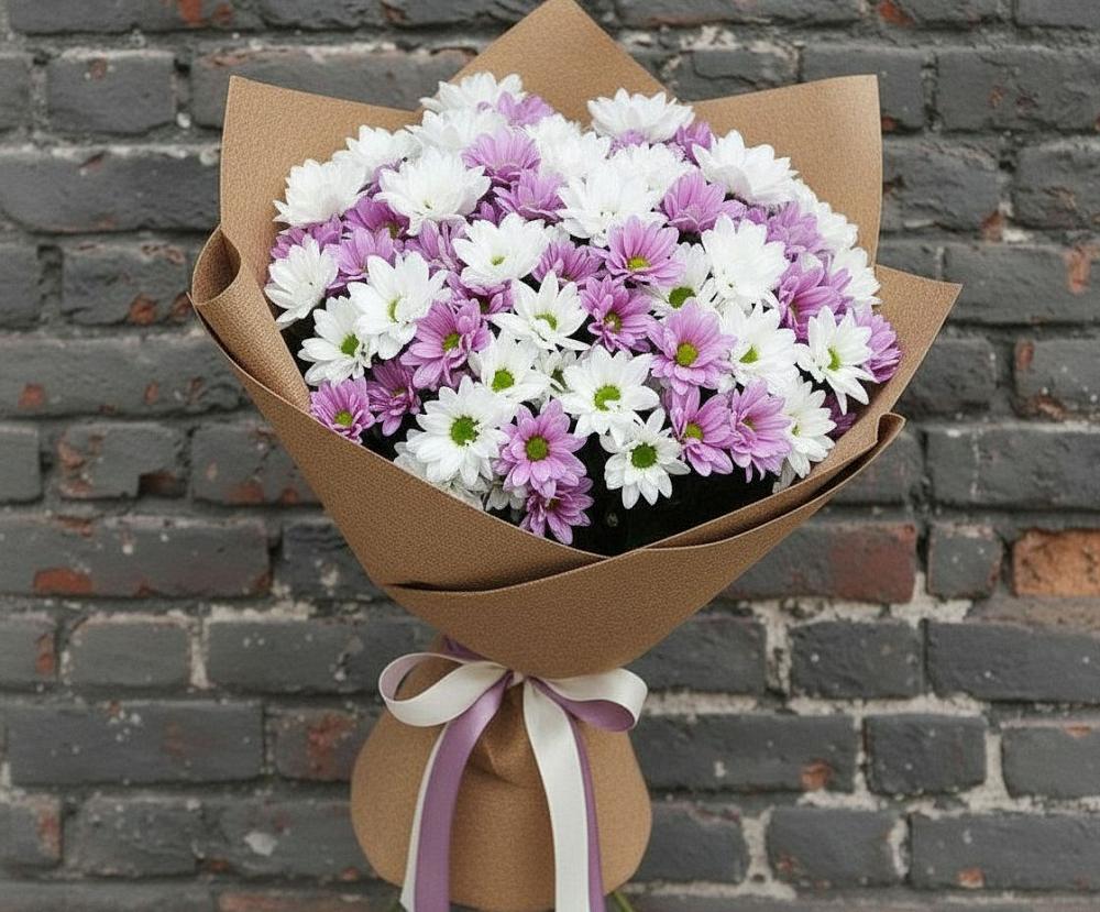 Букет цветов из: Хризантемы в Тахтамукайском