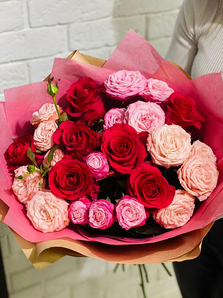 Букет цветов из: Розы в Тахтамукайском