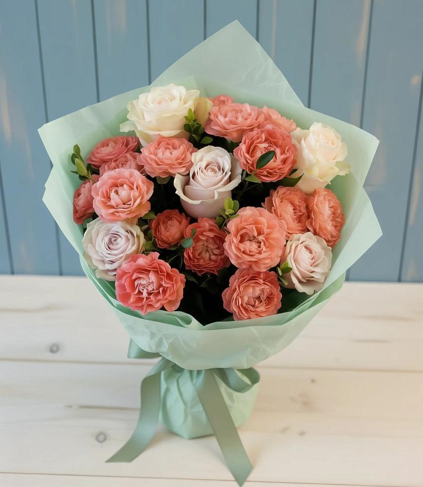 Букет цветов из: Розы в Тахтамукайском