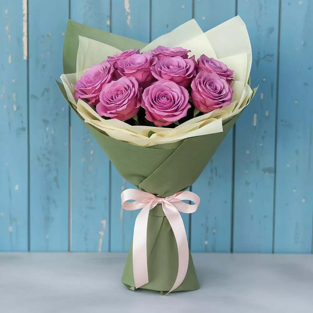 Букет Розы Фёрст Леди в Тахтамукайском