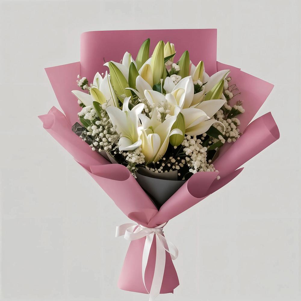 Букет цветов из: Лилии в Тахтамукайском