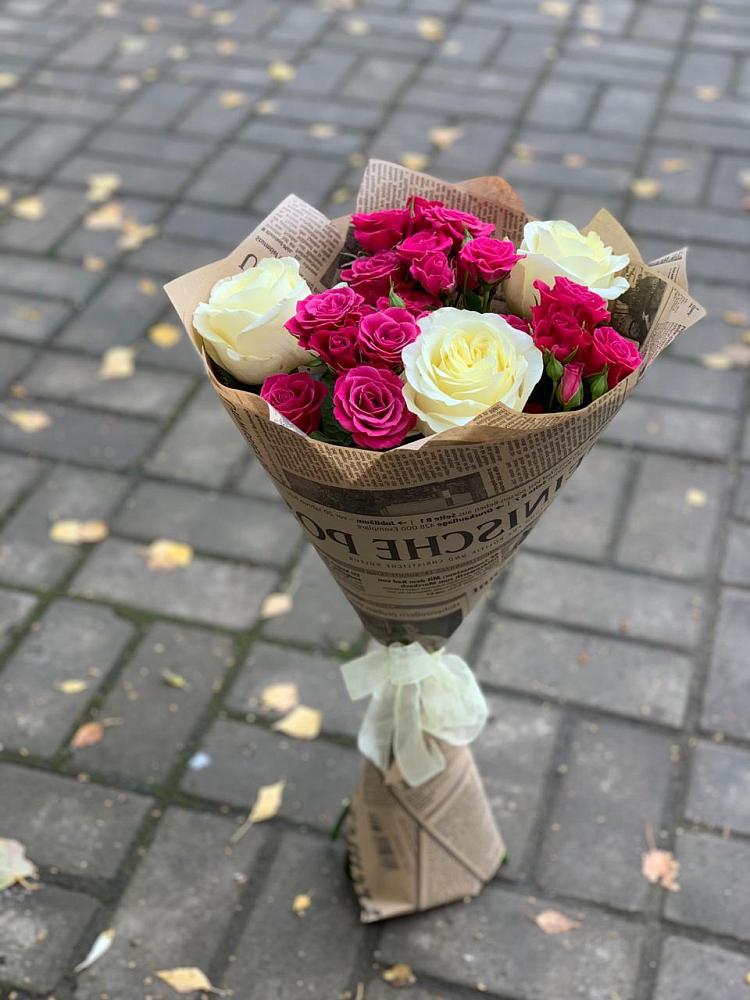 Букет цветов из: Розы в Тахтамукайском